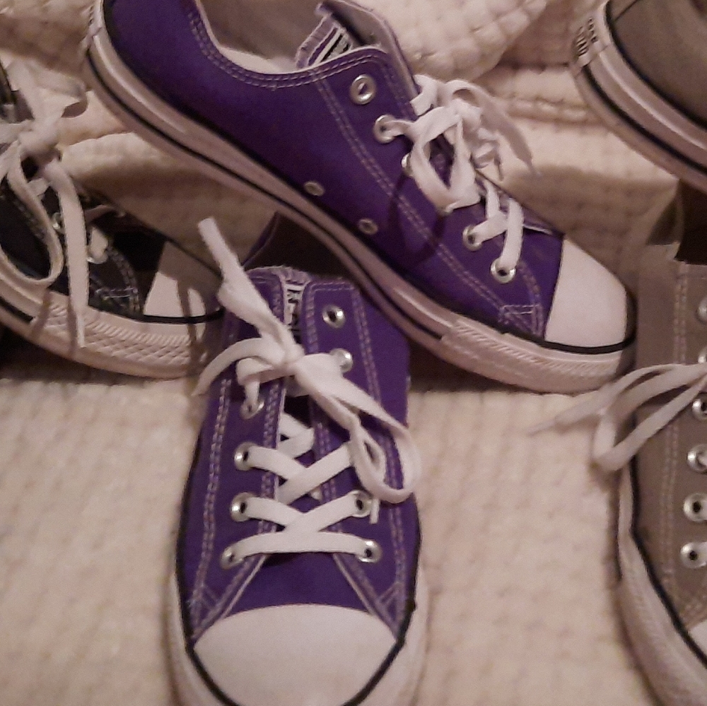 Purple Converse